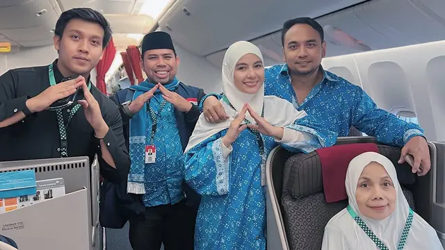 Meisya Siregar dan Bebi Romeo Ajak Keluarga Umroh Bersama, Momen Spiritual yang Indah