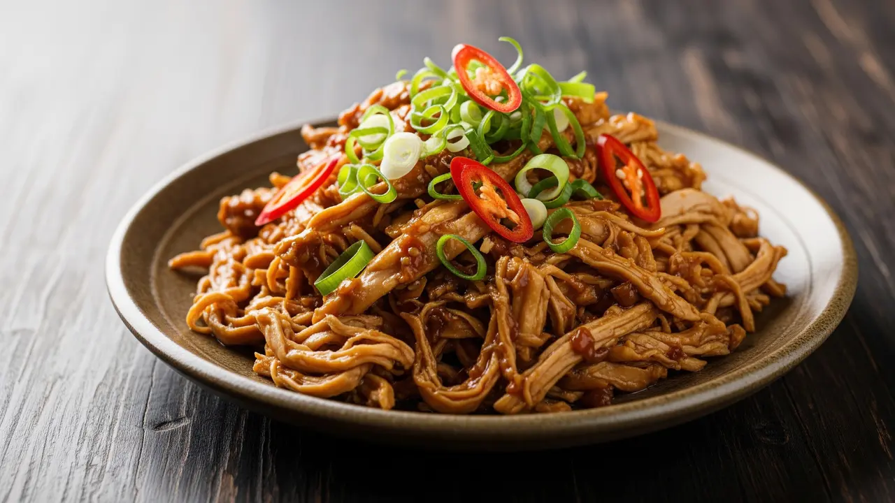 Resep Ayam Suwir Saus Tiram