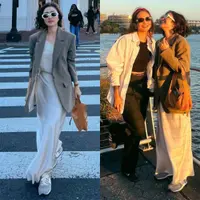 Lihat di sini beberapa potret gaya Febby Rastanty berlibur ke Amerika dengan rambut baru, sambangi sahabatnya Enzy Storia.