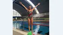 Katinka Hosszu adalah pemegang rekor dunia 100 m, 200 m, dan 400 m gaya ganti perseorangan putri serta 100 m dan 200 m gaya punggung (kolam pendek). (Bola.com/Instagram/KatinkaHosszu)
