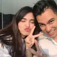 Vebby Palwinta dan Baim Wong (Instagram/baimwong)