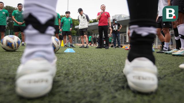 Latihan Timnas Indonesia U-20 untuk Piala Asia U-20 2023