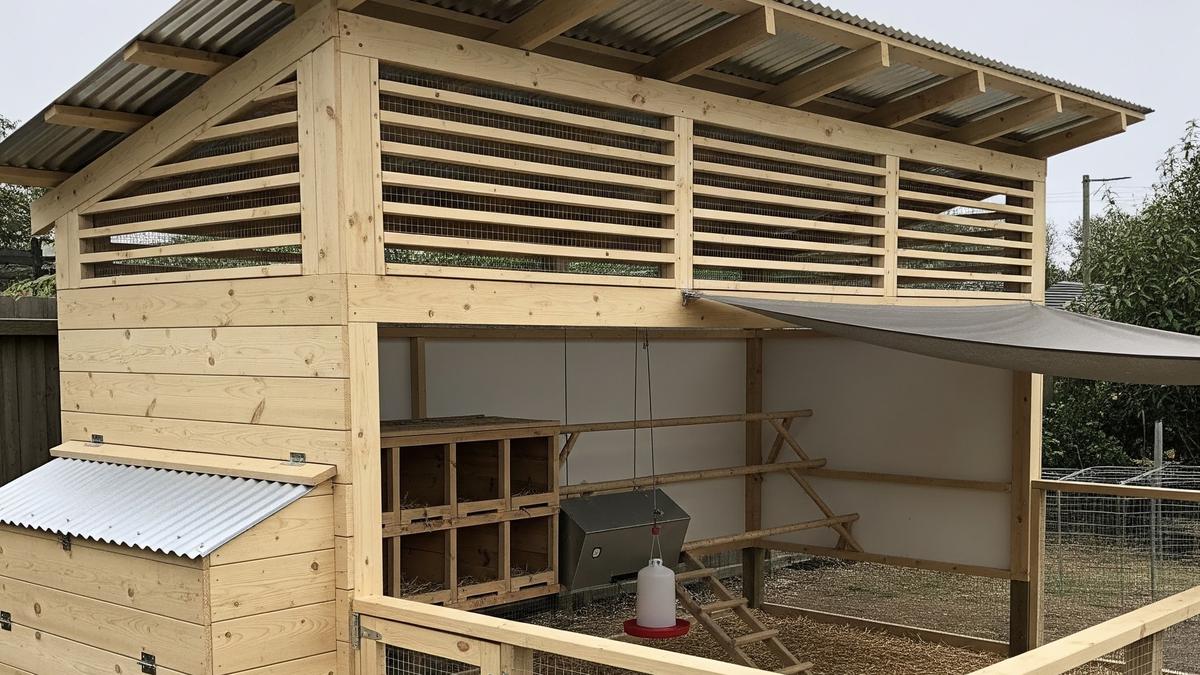 7 Model Kandang Ayam Umbaran Modern yang Tidak Bau dan Estetik dengan Material Sederhana