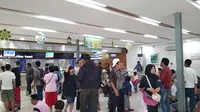 Suasana Stasiun Pasar Senen, Jakarta (Dok Foto: Wilfridus Setu Embu/Merdeka.com)