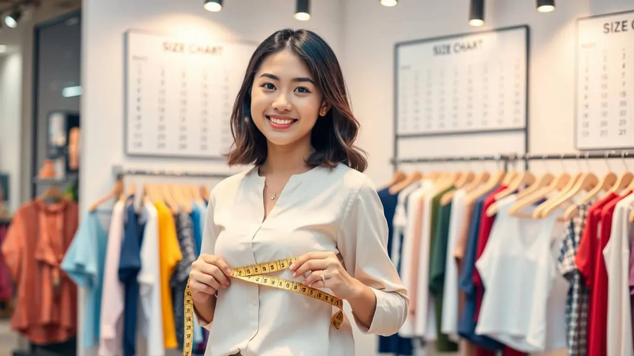 arti bust dalam ukuran baju