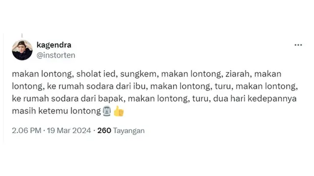 6 Rundown Lebaran 2024 ala Netizen Ini Relate Banget, Makan Opor Tak Terlewatkan