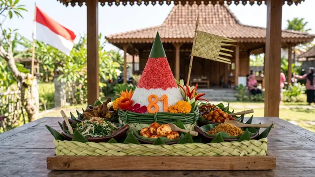 Tumpeng Kemerdekaan 17 Agustus