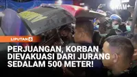 Penuh Perjuangan, Korban Pesawat ATR Terus Dievakuasi Dari Jurang 500 Meter