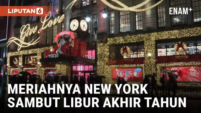 Suasana Natal dan tahun baru di Kota New York makin meriah dengan jendela hias. Toko-toko ritel berlomba-lomba memajang hiasan terbaik dan merebut hati pembeli. Simak laporan VOA berikut ini.