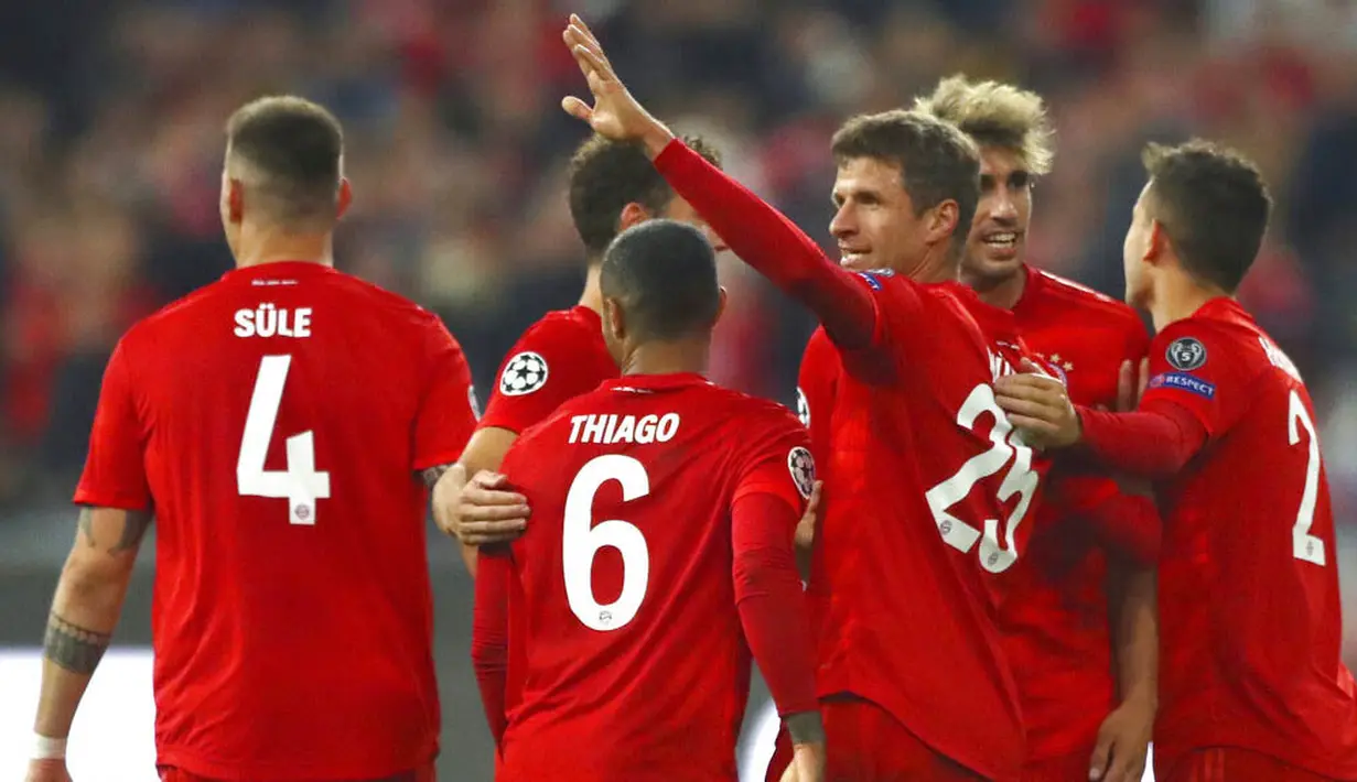 6. Bayern Munich - 756 juta euro. (AP/Matthias Schrader)