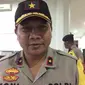 Wakil Kepala Polda Jawa Timur Brigjend Toni Harmanto usai memantau situasi demo mahasiswa di gedung DPRD Kota Malang (Liputan6.com/Zainul Arifin)