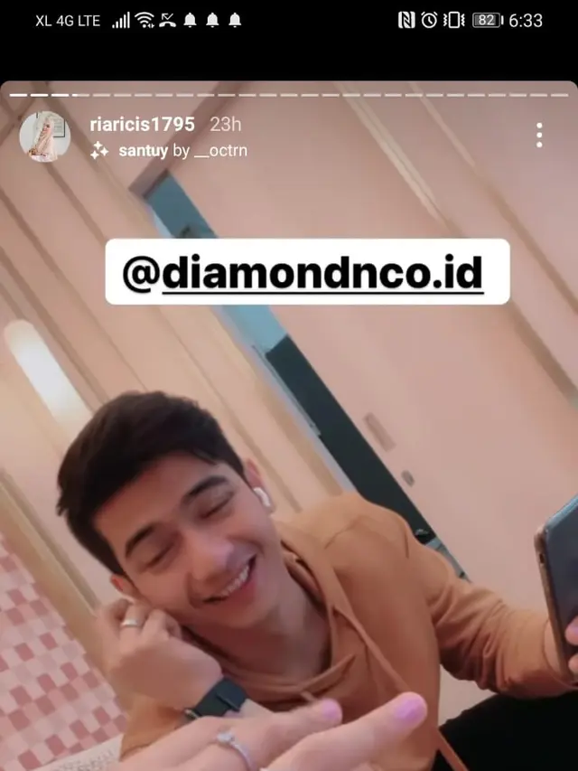 Ria Ricis diberikan cincin Teuku Ryan