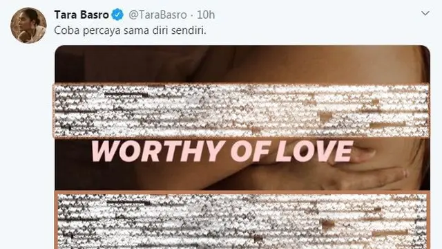 Unggahan Tara Basro. (Foto: Dok. Instagram @tarabasro)