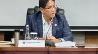 Menteri Keuangan (Menkeu) Purbaya Yudhi Sadewa memimpin sidang perdana debottlenecking di Kantor Pusat Kementerian Keuangan, Jakarta Pusat, Senin (23/12/2025). (Liputan6.com/Tira)