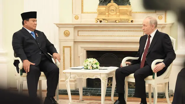 Pertemuan Empat Mata Prabowo dan Putin