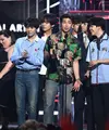 Penampilan BTS di ajang Billboard Music Awards 2018 memang mengundang perhatian publik. Salah satunya adalah sebuah program televisi di Meksiko yang berjudul Farandula 40. (AFP/Ethan Miller/Getty IMAGES NORTH AMERICA)