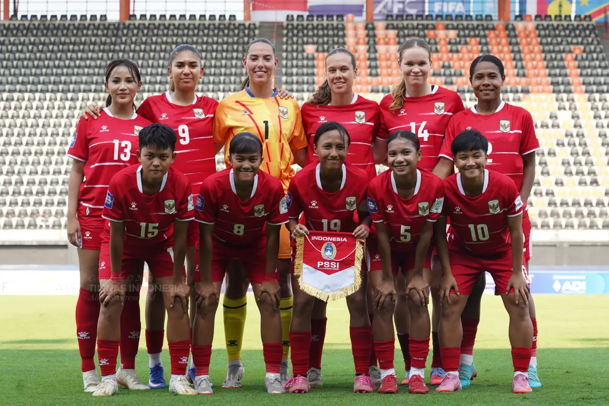 Starting XI Timnas Indonesia Putri di FIFA Series 2026