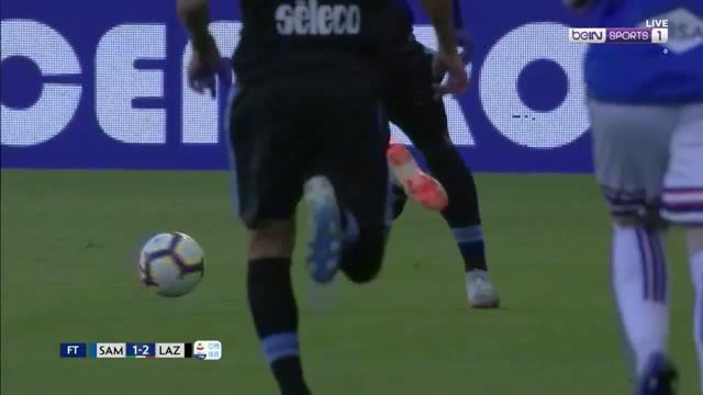 Berita video highlights Serie A 2018-2019 antara Sampdoria melawan Lazio yang berakhir dengan skor 1-2 di Stadio Comunale Luigi Ferraris, Minggu (28/4/2019).