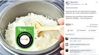 [Cek Fakta] Gambar Tangkapan Layar Tentang Pesai Berantai Bahaya Memanaskan Nasi di Rice Cooker