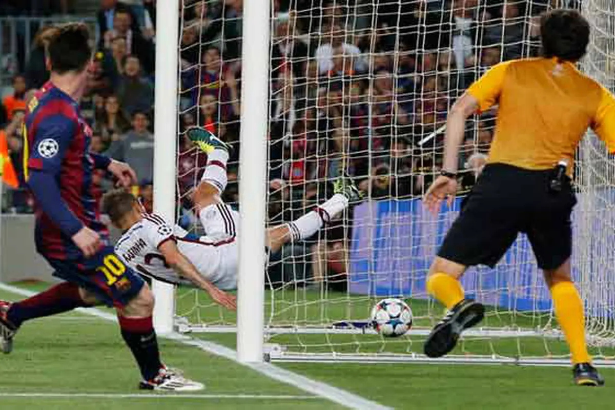 Video Cuplikan Gol, Hasil Barca Vs Munchen di Leg Pertama