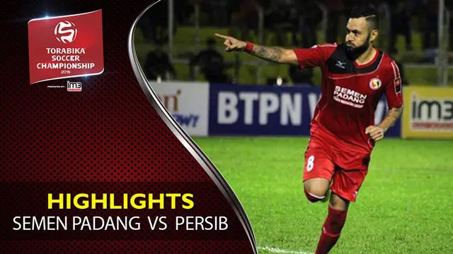 Video highlights TSC 2016 antara Semen Padang Vs Persib Bandung yang berakhir dengan skor 4-0 di Stadion Haji Agus Salim, Padang.
