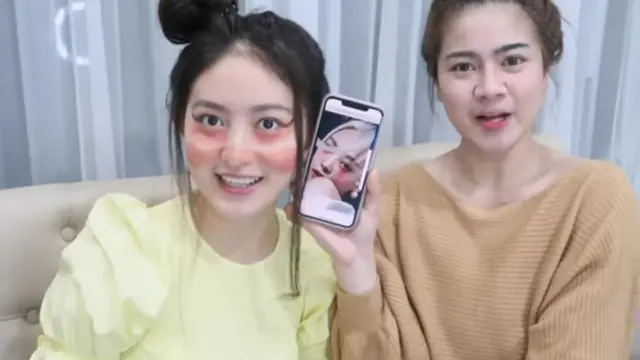 6 Momen Felicya Angelista Makeup-in Natasha Wilona Jadi Jennie Blackpink, Hasilnya Kocak