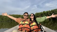 Liburan Lutfi Agizal dengan Nadya Indry (Sumber: Instagram/nadyaindry)