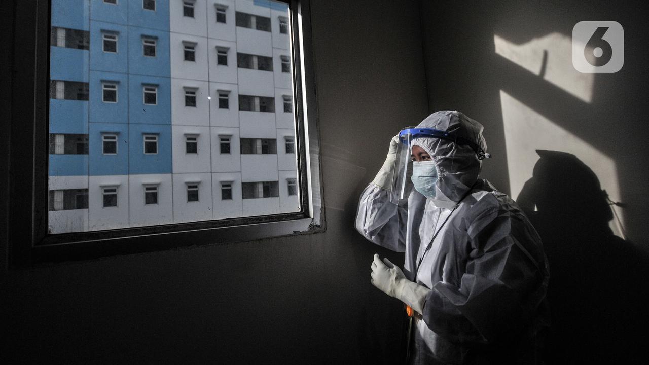 FOTO: Rusun Nagrak Mulai Dihuni Pasien OTG COVID-19