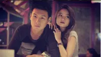 Fendy Chow bersama kekasihnya. (Instagram @fendychow)