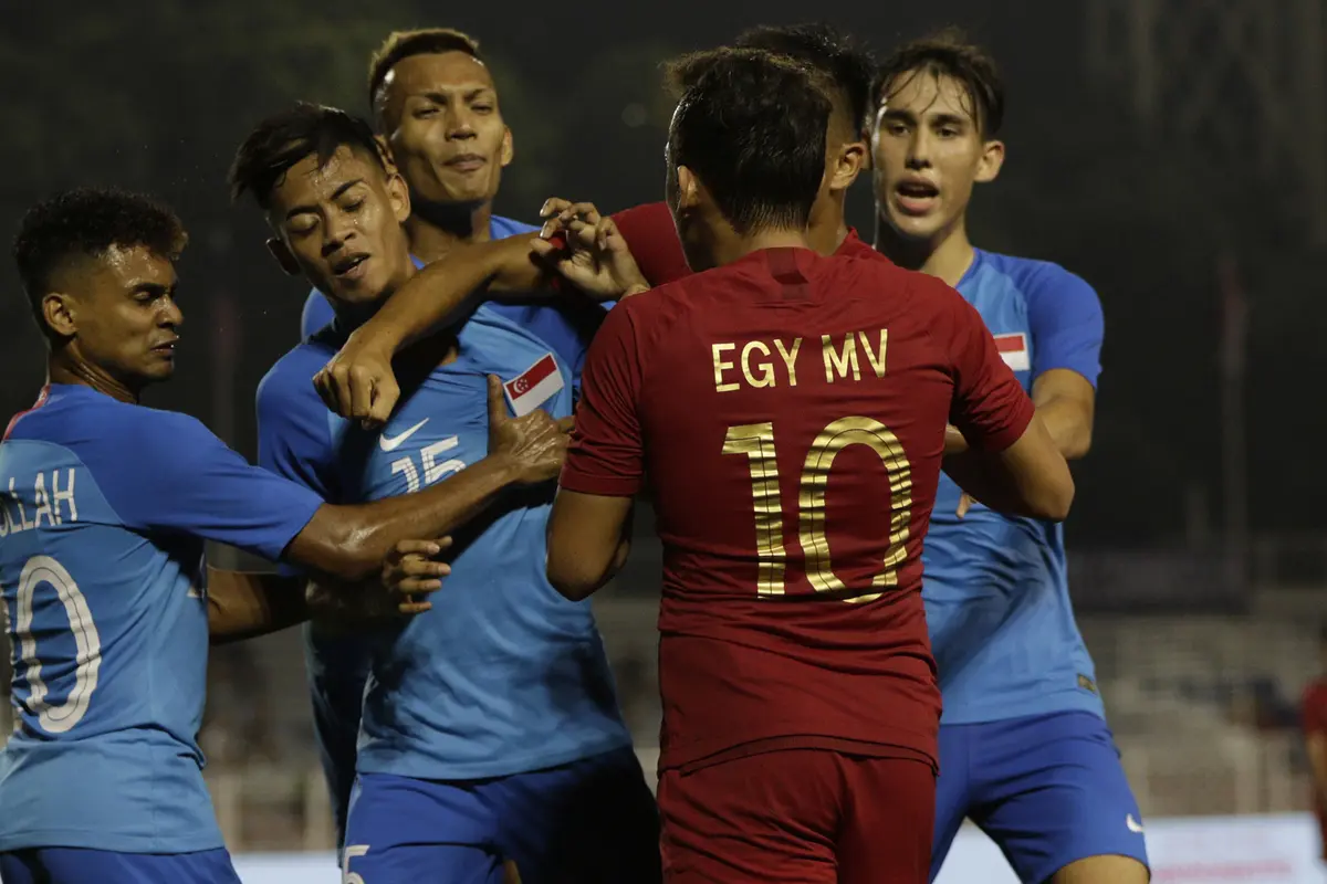 Timnas Indonesia U-22 Vs Singapura U-22