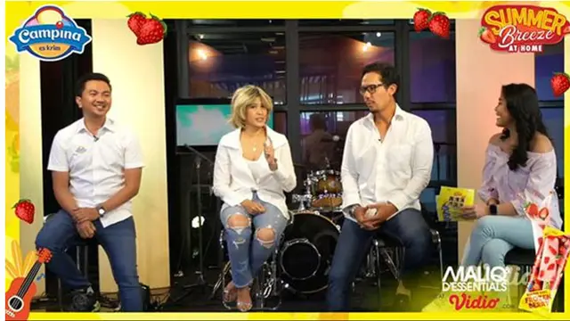 Konser Summer Breeze at Home with Campina Summer Barz Hadirkan Maliq & D'Essential Sukses Hibur Pecinta Musik