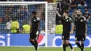 Memasuki 10 menit akhir, Sheriff kembali membuat kejutan. Di menit ke-89, Sebastien Thill menambah keunggulang Sheriff menjadi 2-1. (AP/Jose Breton)