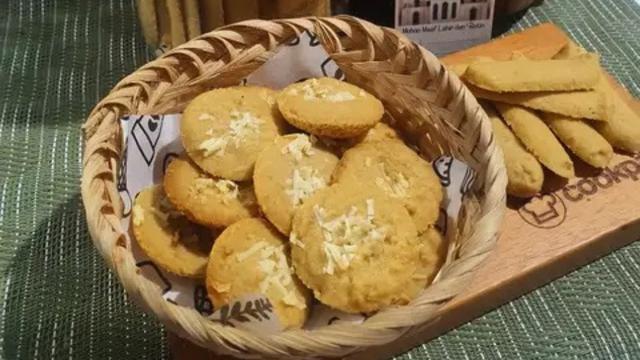 Resep kue Lebaran lidah kucing gluten free. (dok. Cookpad @ciafebri)