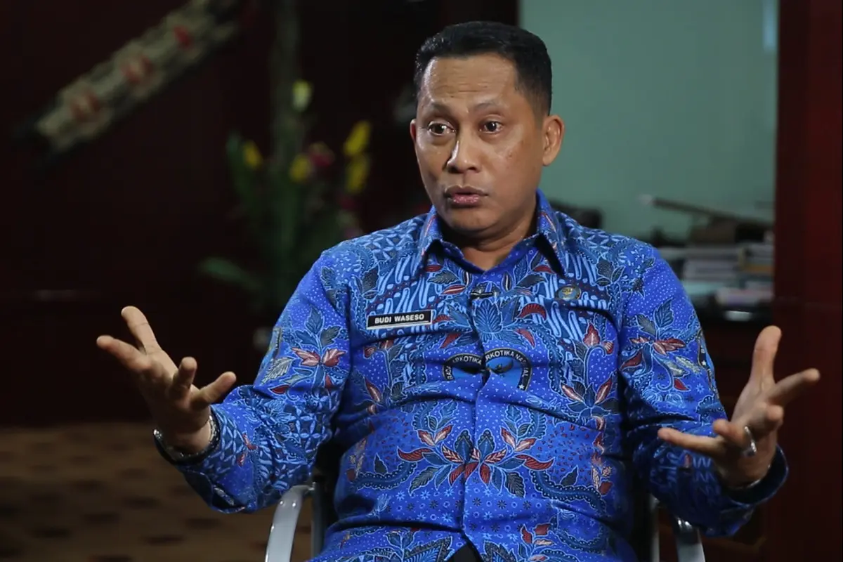 Kepala BNN Komjen Budi Waseso