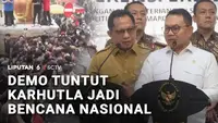 Demo Desak Pemerintah Tetapkan Karhutla sebagai Bencana Nasional