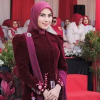 7 Potret Syahnaz Sadiqah di Upacara HUT ke-80 RI, Perdana sebagai Istri Bupati