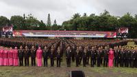 Pelantikan Perwira Baru SIP dan PAG gelombang II Tahun Angkatan 2024 di Setukpa Polri Kota Sukabumi (Liputan6.com/Fira Syahrin).