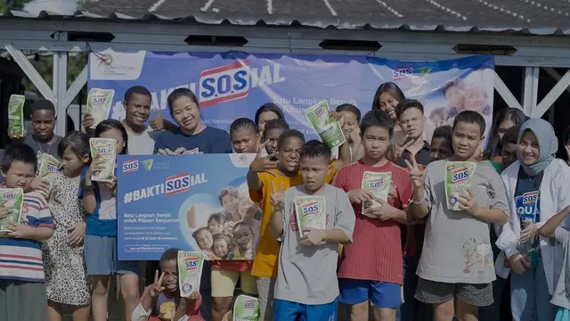 Satu Langkah Bersih untuk Ribuan Senyuman Lewat Bakti Sosial