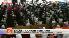  Djarot Saiful Hidayat ikut ‎melaksanakan salat tarawih pertama di masjid ini. Djarot berpesan agar umat islam untuk menjaga kesucian islam