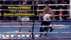 Berita video petinju Swedia, Badou Jack, yang meninju wasit Arthur Mercante hingga sempoyongan dalam laga kontra James DeGale.