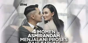 4 Momen Perjuangan Asmirandah Jalani Program Bayi Tabung