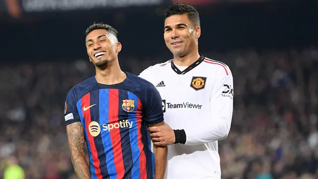 Foto: Momen-momen Ketika Barcelona Tahan Imbang MU