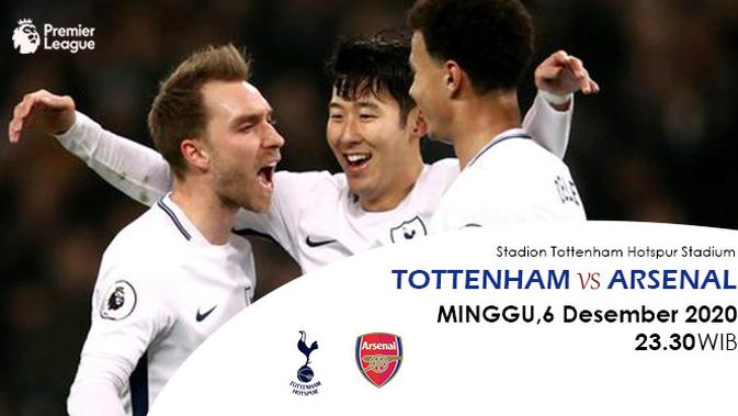 Link Live Streaming Tottenham Vs Arsenal Di Liga Inggris Malam Ini Bola Liputan6 Com