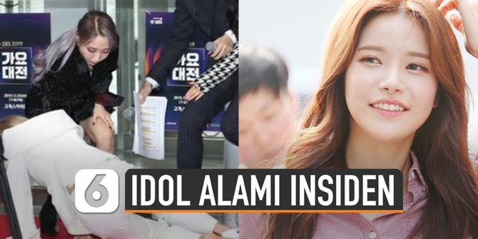VIDEO: Selain Wendy Red Velvet, Idol Ini Alami Insiden
