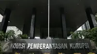 Bagian depan Gedung KPK (Liputan6.com/Faizal Fanani)