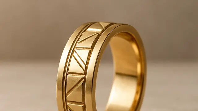 Model Cincin Emas Mewah Tapi Murah/Ilustrasi gambar oleh AI