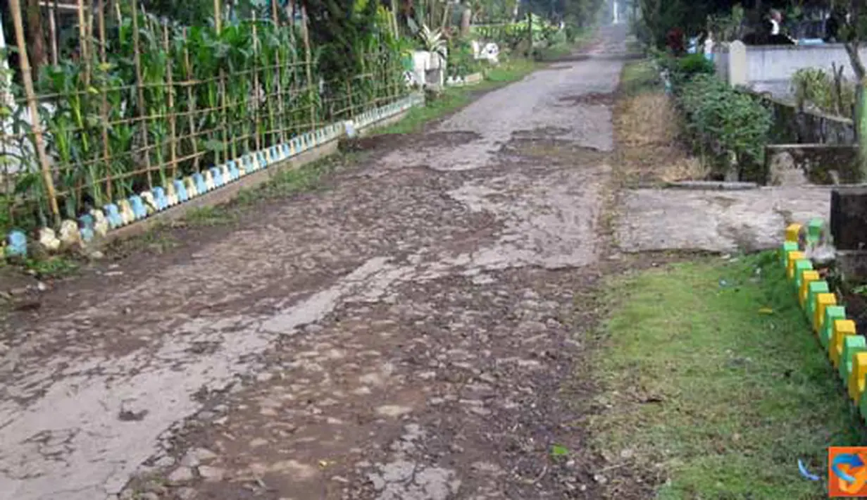 Citizen6, Malang: Jalan rusak di Kabupaten Malang, Kecamatan Kromengan. (Pengirim: Abdi Kurniawan)