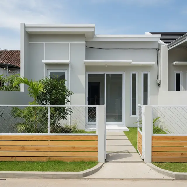 9 Model Pagar Rumah Hemat Biaya dari Kawat dan Rangka Kayu, Estetik dan Fungsional