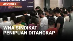 WNA SINDIKAT PENIPUAN DITANGKAP BARESKRIM POLRI