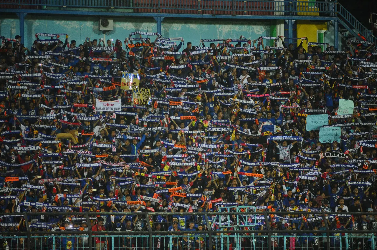 Suporter Arema FC, Aremania (Liputan6.com / Rana Adwa)